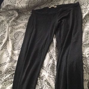 Long gray sweatpants